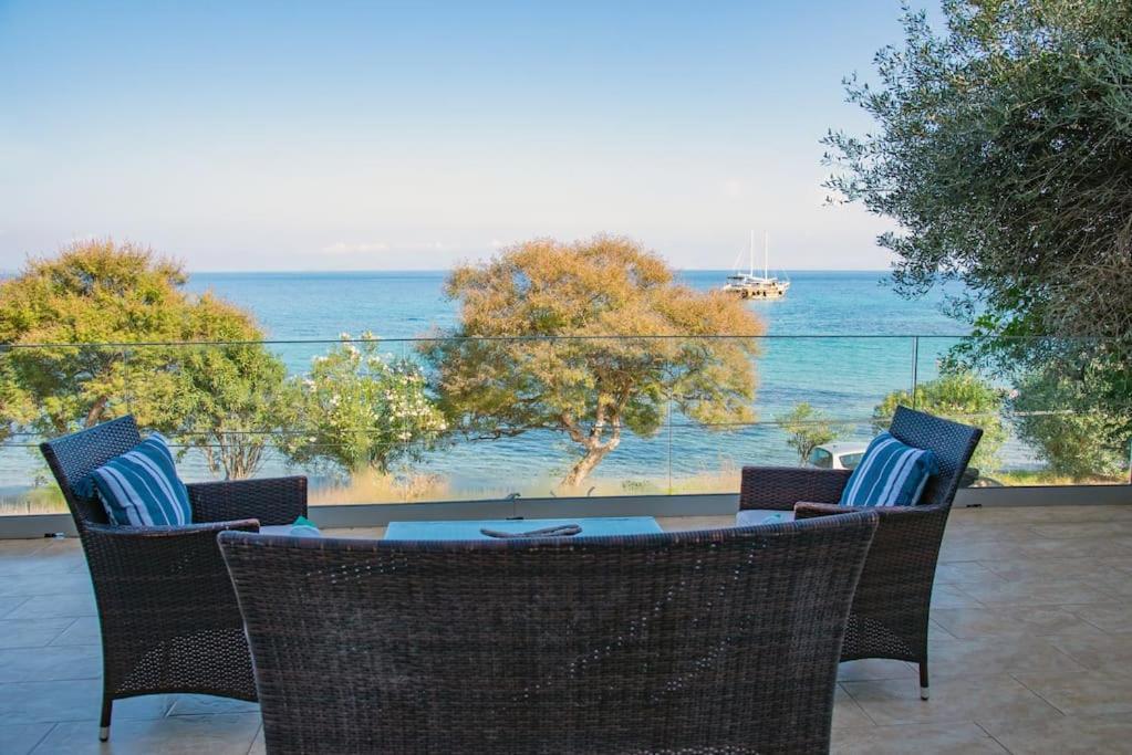 Boukari Blu Studio Boukari Beach Mpoukaris Exterior foto